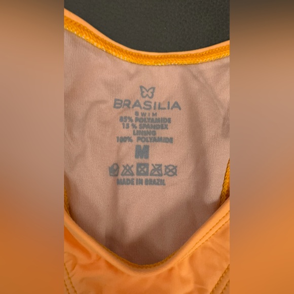 Women's BRASILIA Orange Bikini Bottom - Picture 2 of 16